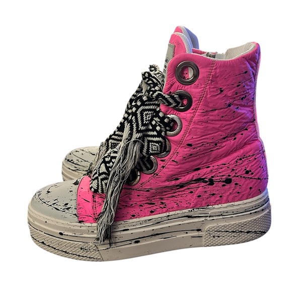 cristianzerotre Shoes - CALIPSO 300 Limited Edition Fuxia Splatter Shoes Size 42 (W 11.5/12 M 9-9.5)